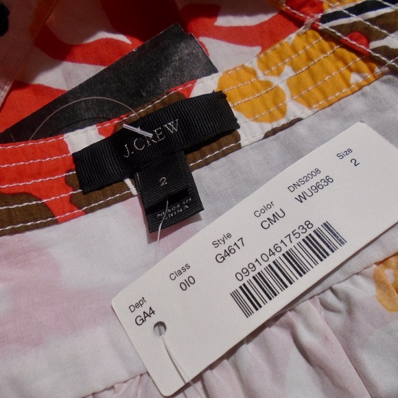 J CREW Magnificent Floral Midi Sundress 2 - Picture 5 of 8